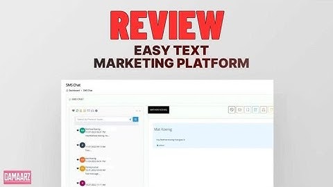 Easy Text Marketing Platform Review I Connect customers, clients, prospects using SMS, MMS, email