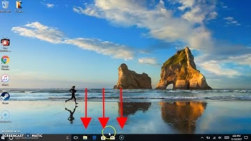 How to remove icons on the bottom of screen | How to pin items on Taskbar
