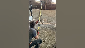 Testing out my new Big Shot laser sights #arborist #treeclimbing #treework #bigshot #catapult