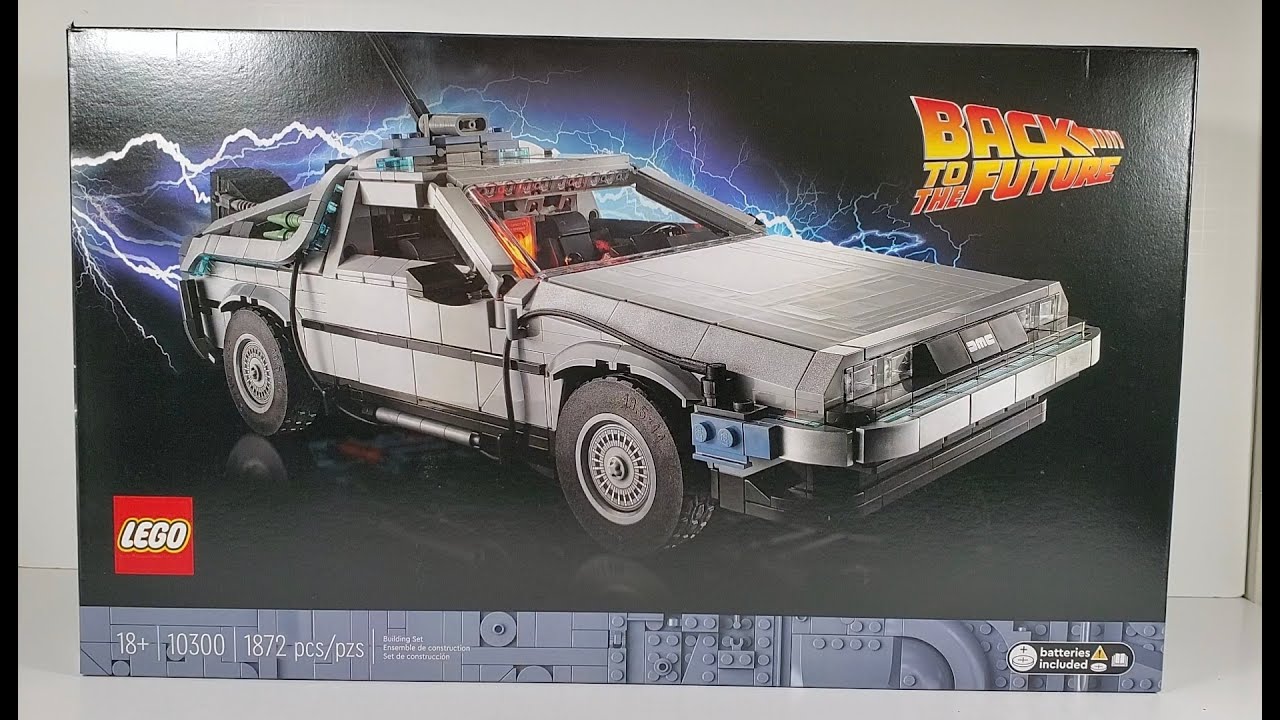 Lego Back To The Future - Delorean (10300) Brickar En Stock