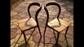 Изготовление дубовых стульев с "гибким характером".