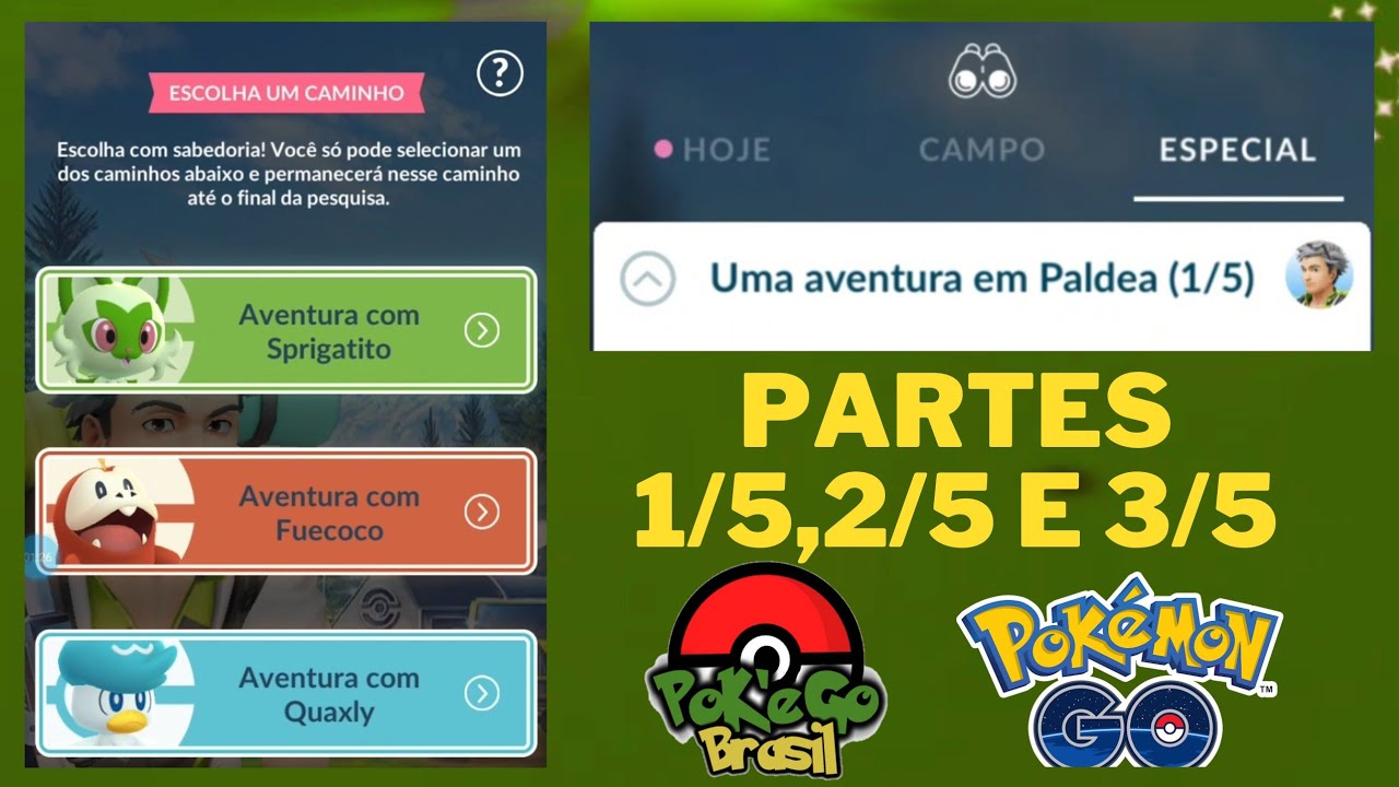 Embarquem em uma aventura com Pokémon descobertos pela primeira vez na  região de Paldea! – Pokémon GO