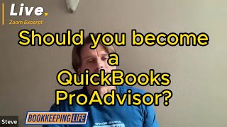 Should you become a QuickBooks ProAdvisor?