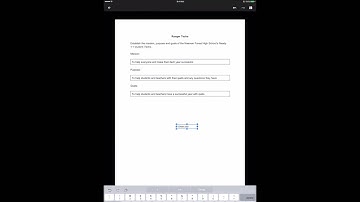 Mobile Annotations with Google Classroom on an iPad