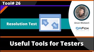 Resolution Test - Useful Tool for Software Testers screenshot 5