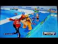 Mario Sonic London 2012 Team Dr Eggman Fails In Synchronized Swimming Worst Score 