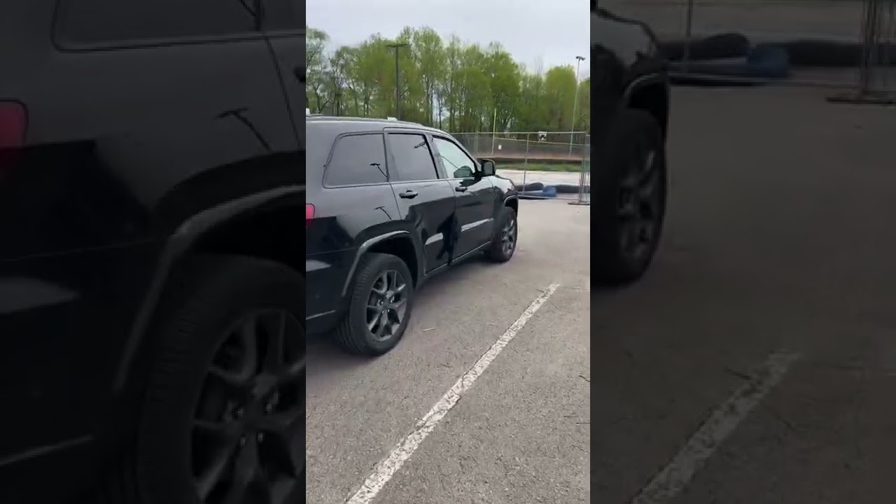 Girl gets skirt stuck in car door! YouTube