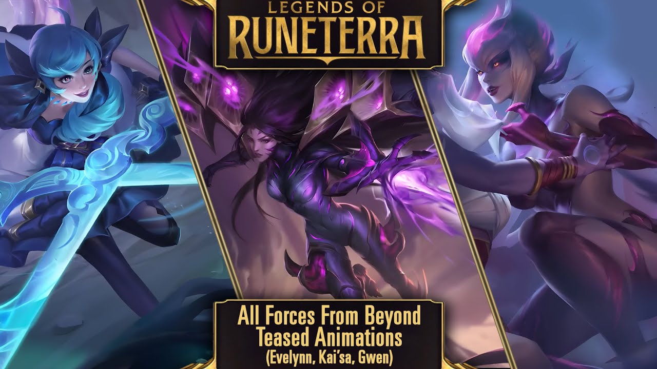 Legends of Runeterra – Forces From Beyond Teaser Level-Up Animations #shorts