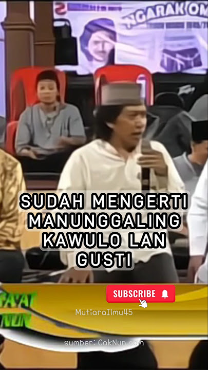 Jawa Leluhur Isrl & Arab #caknun #caknunquotes #maiyah #nasihat #nasehat #jawa #israel #arab