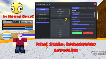 Final Stand: Remastered AutoQuest and  AutoFarm (script)