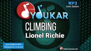 Karaoke Lionel Richie Climbing