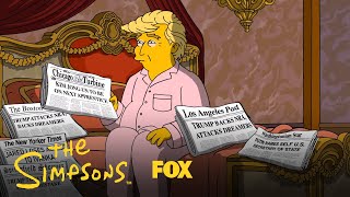 A Tale Of Two Trumps | Season 29 | THE SIMPSONS