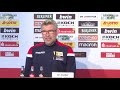 Urs Fischer auf der PK vor dem Spiel gegen Regensburg