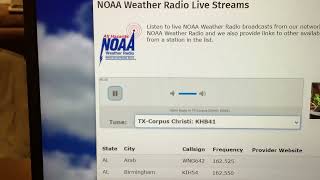 EAS #1,292 Online NOAA Weather Radio Severe T’storm Warning #6 5/13/24