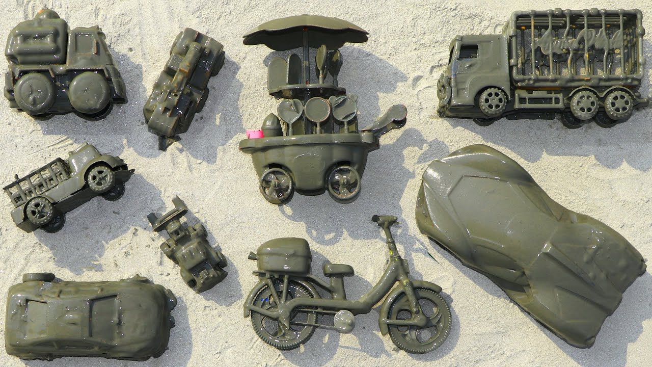 Sweet Candy, Zoo Truck, Road Roller, Pickup Truck, SCALE Front Loading