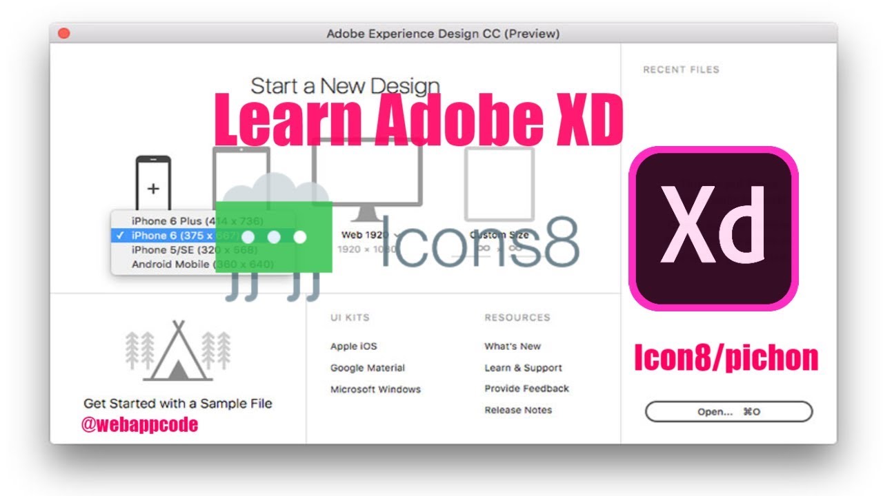 2: ADOBE XD: Best Icon to use with Adobe xd | Prefered icon (Icon8 ...