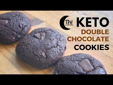 Keto Double Chocolate Cookies | Low-Carb Chocolate Cookie Recipe