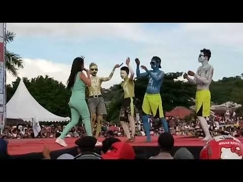 DEWI PERSIK Goyang Gergaji " Mimpi Manis" Live Baubau Stadion Betoambari