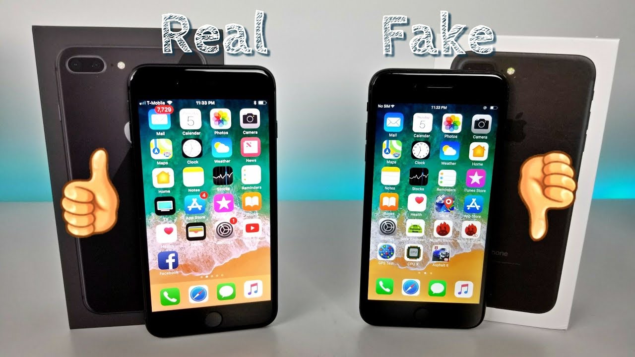 Goophone I8 Plus Fake Iphone 8 Plus Vs Real This One Is Close Youtube