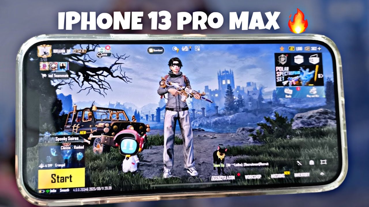 IPHONE 13 PRO MAX 120 FPS BGMI TEST !🔥