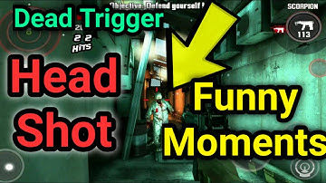 Dead Trigger gameplay | mission 2 | Dead trigger 2020 | dead trigger | Sutamaska | Funny Moments