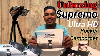 Unboxing of Supremo Ultra HD Action Camera | Del Masio