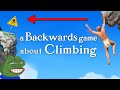 A Mirrored Game About Climbing