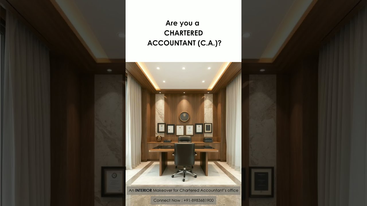C A Office Number Crunching Meets Design Brilliance Interior For Financial Success Luxury Elegance