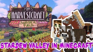 Stardew Valley Meets Minecraft and I LOVE it | Pam's Harvestcraft: Summer Farm screenshot 4