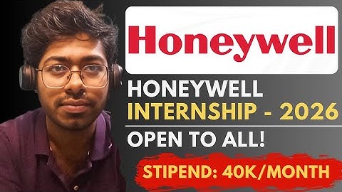 Honeywell Internship Program - 2026 | Open To All! | Free Resources | Complete Guide