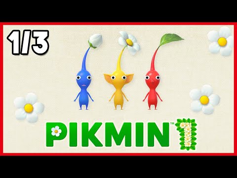 (1/3) Pikmin 1 HD 100% sur Switch (Gameplay FR)