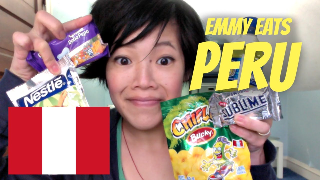 Emmy Eats Peru -- tasting Peruvian snacks & sweets | emmymade