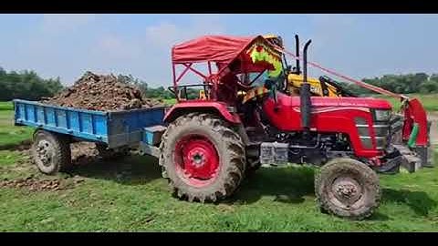 JCB tractor mati loading Eicher 557 full video 📸 #chandan #youtube #video
