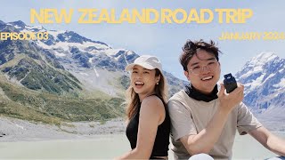 🚗 New Zealand Road trip 2024 | Ep.3 | Aoraki / Mount Cook ทุกคนไม่ต้องเดิน พวกเราเดินให้! 🌤️