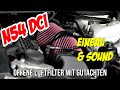 335i  N54 DCI - Sportluftfilter Einbau und Sound  - Filter mit Gutachten - E93 E9X