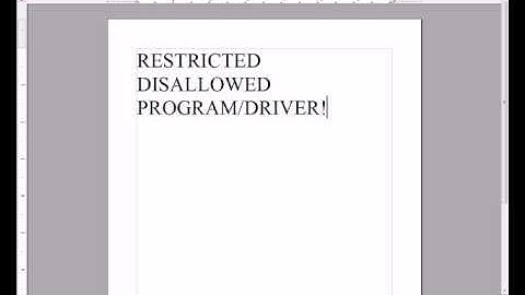 Punkbuster error fix: Disallowed program/Driver!