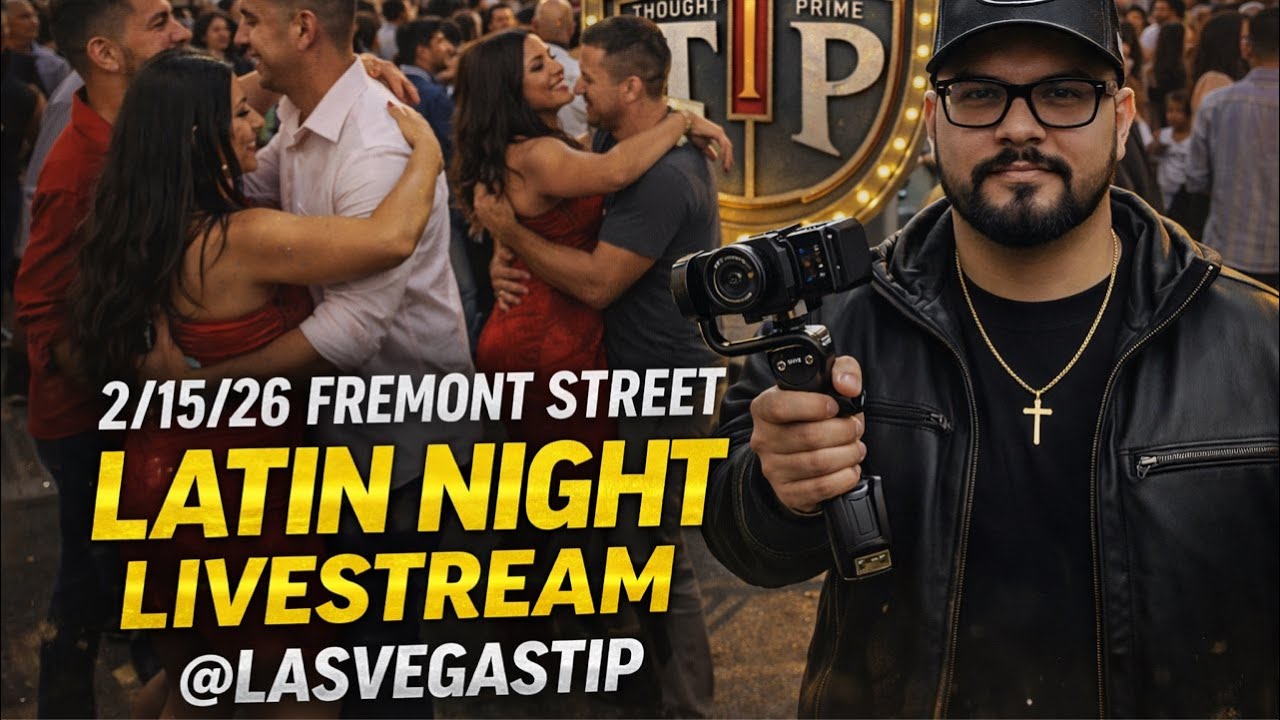 Las Vegas fremont street livestream 02/15/26