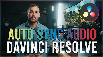 How to Davinci Resolve Tutorial | How to Sync Audio and Video Automatically in DaVinci Resolve