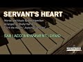 Servants heart  sab  piano