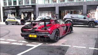 Supercars In London June 2020- Senna, Veyron, SLS Black Series And More!!