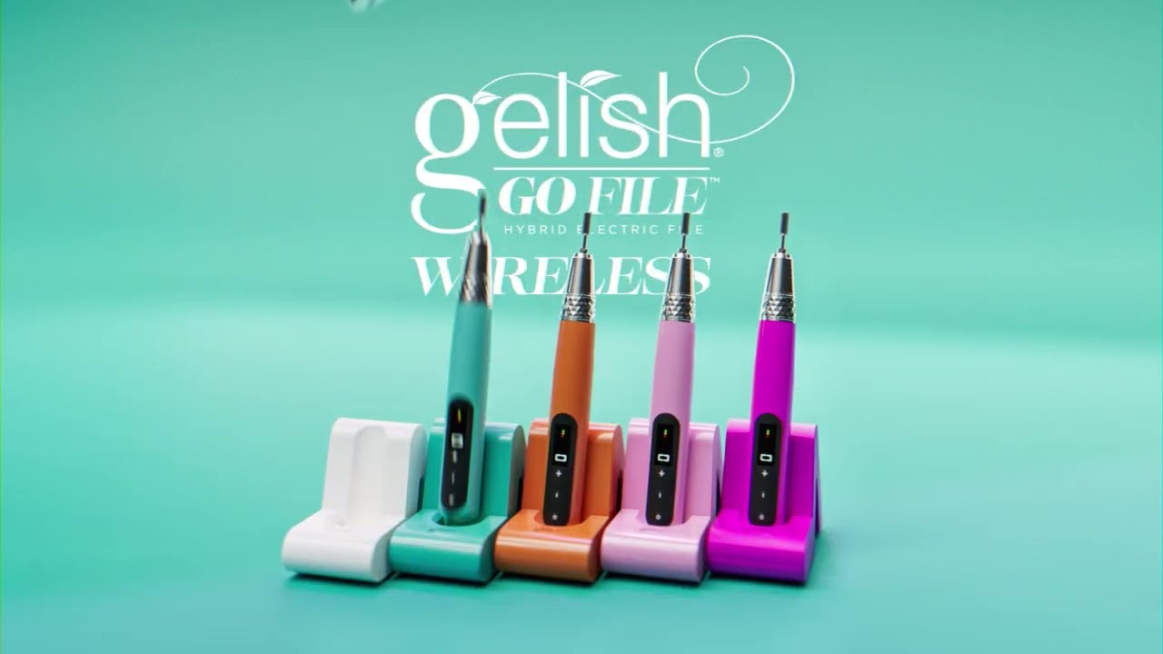 Gelish Go File Wireless Vivid Magenta - Gelish & Morgan Taylor