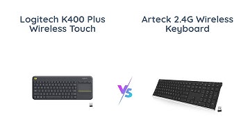 🔥 Logitech K400 Plus vs Arteck Wireless Keyboard: Which is Better? 😍