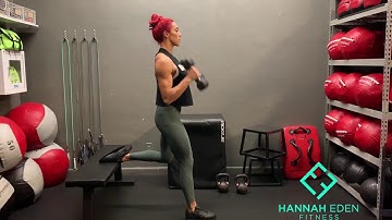 Elevated Bulgarian Split Squat + DB Hammer Curl