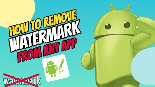 How to remove watermarks using apk editor screenshot 5