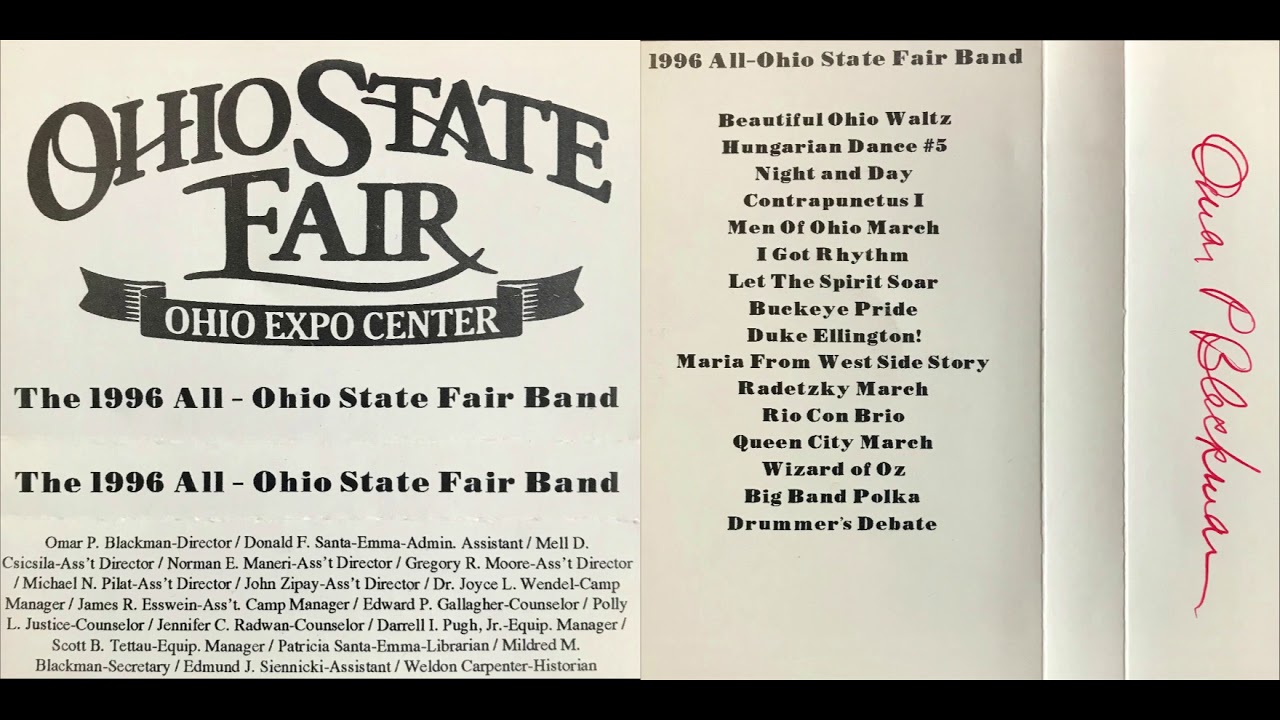 1996 All Ohio State Fair Band full Album YouTube 1996-all-ohio-state-fair-band-full-album-youtube