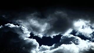 Blue cloud heaven: high contrast cumulus overhead timelapse (2/5) HD V09314
