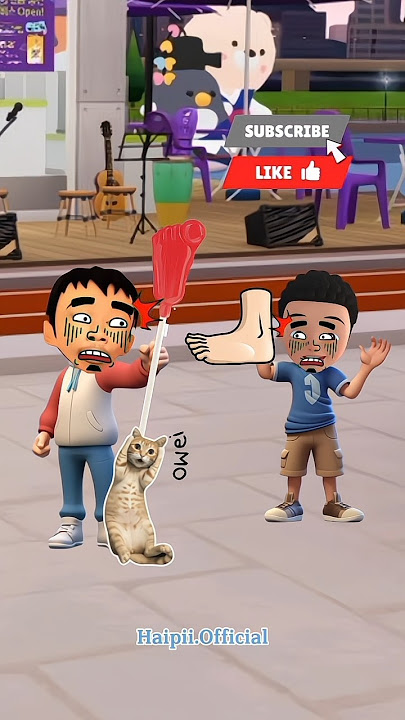 Hah kok jadi kaki beneran😱😫 #cartoon #kartun #animasi #upinipin #drama #lucu #comedy #ngakak #kaki