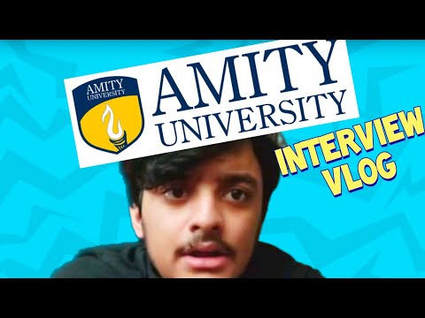 Amity University Interview Vlog  || THE SAURABH VLOGS ||
