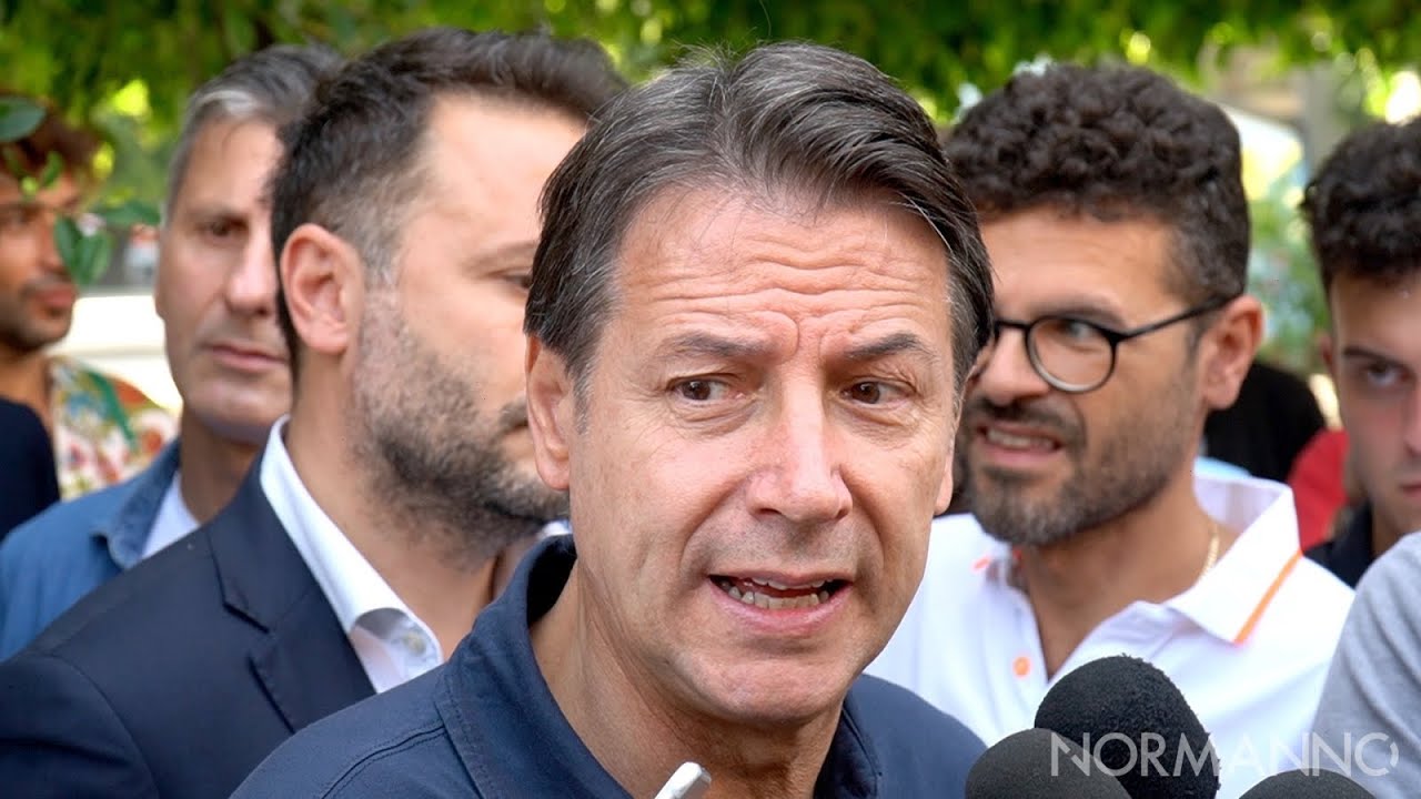 Elezioni 2022, Giuseppe Conte a Messina: «Il M5S è una svolta in tutti i campi»