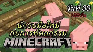 ฟาร์มหมู มาแล้ว Minecraft - นักรบมือใหม่กับการหัตถกรรม วันที่ #30 screenshot 2
